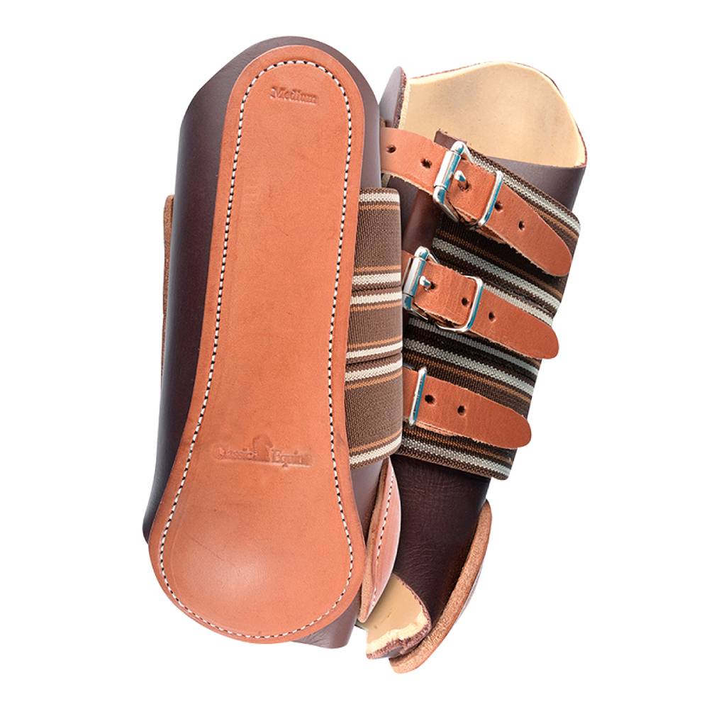 Classic Equine Leather Splint Boot Tack - Leg Protection - Splint Boots Classic Equine Small  