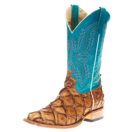 Macie Bean Antique Saddle Big Bass Boot WOMEN - Footwear - Boots - Exotic Boots Macie Bean   