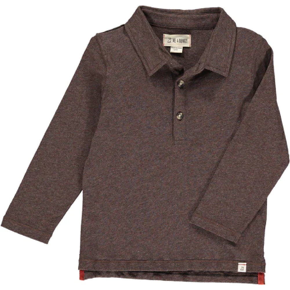 Me & Henry Millington Polo Shirt - Brown - FINAL SALE KIDS - Baby - Baby Boy Clothing Me & Henry   