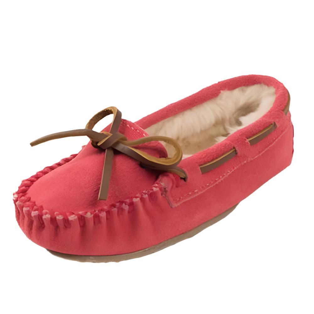 Minnetonka slippers pink hot sale