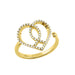 Montana Silversmiths Connected Faith Heart RIng WOMEN - Accessories - Jewelry - Rings Montana Silversmiths   