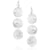 Montana Silversmiths Hailey's Conchos Earrings WOMEN - Accessories - Jewelry - Earrings Montana Silversmiths   