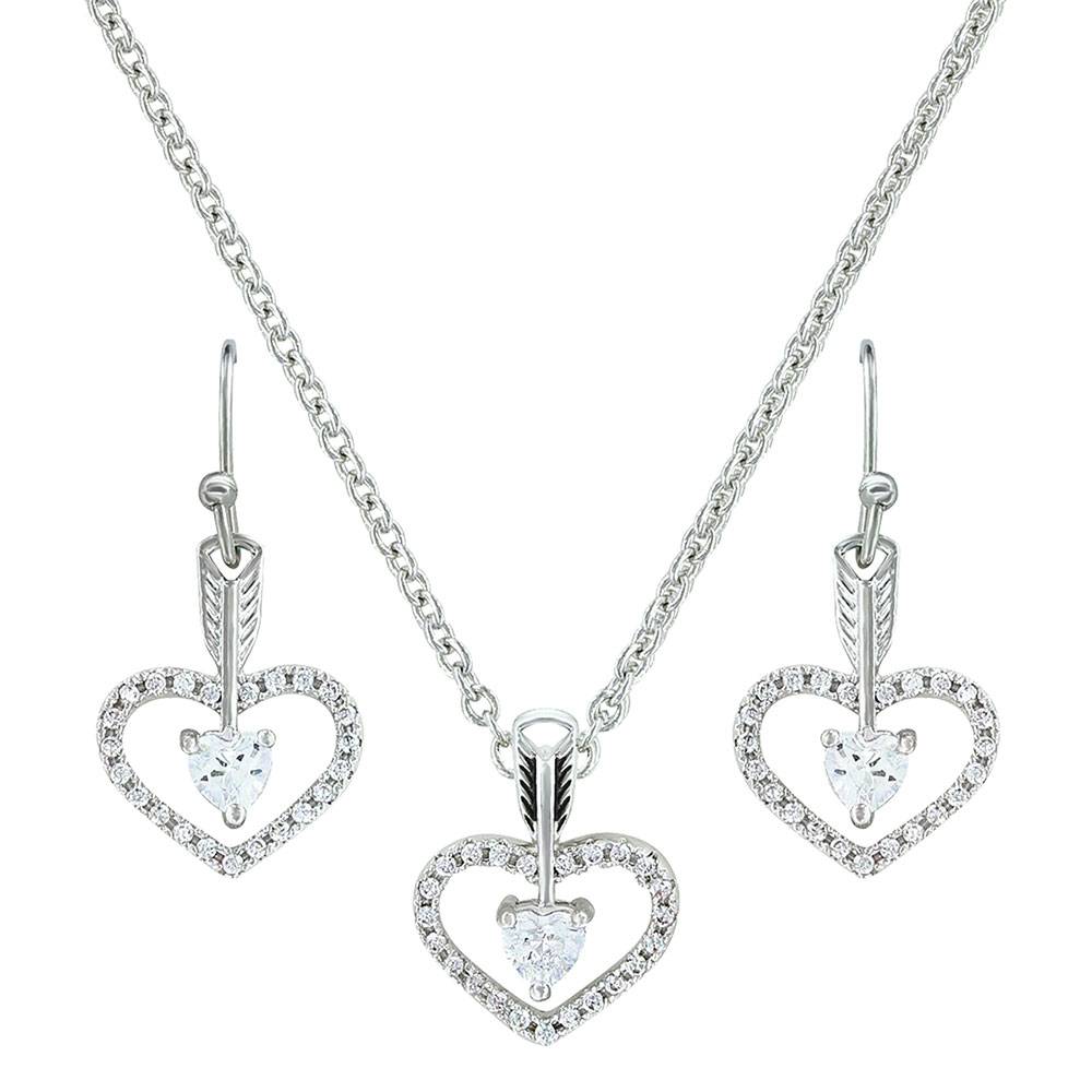 Montana Silversmiths Straight To The Heart Arrow Jewelry Set WOMEN - Accessories - Jewelry - Jewelry Sets Montana Silversmiths   