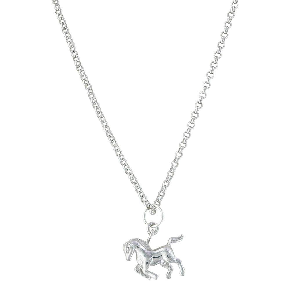 Montana Silversmiths Prancing Horse Necklace WOMEN - Accessories - Jewelry - Necklaces Montana Silversmiths   