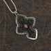 Comstock Heritage Skull Cross Carved Russian Jet Necklace WOMEN - Accessories - Jewelry - Necklaces Comstock Heritage   