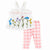 Mud Pie Girl's Flower Embroidered Tunic & Capri Set - FINAL SALE KIDS - Baby - Baby Girl Clothing Mud Pie   