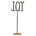 Mud Pie "Joy" Cast Iron Sentiment Sitter HOME & GIFTS - Home Decor - Seasonal Decor Mud Pie   