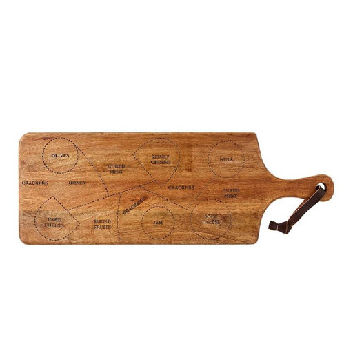 Mud Pie Charcuterie Serving Board HOME & GIFTS - Tabletop + Kitchen - Serveware & Utensils Mud Pie   