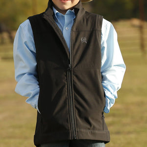 Cinch Boy's Bonded Black Vest KIDS - Boys - Clothing - Outerwear - Vests Cinch   