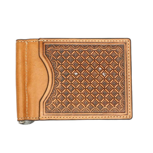 Nocona Diamond Weave Bi-Fold Money Clip Wallet MEN - Accessories - Wallets & Money Clips M&F Western Products   