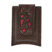 Nocona Red Inlay Money Clip MEN - Accessories - Wallets & Money Clips M&F Western Products   