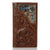 Nocona Floral Tooled Hide Overlay Rodeo Wallet MEN - Accessories - Wallets & Money Clips M&F Western Products   