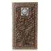 Nocona Tooled Star Concho Rodeo Wallet MEN - Accessories - Wallets & Money Clips M&F Western Products   