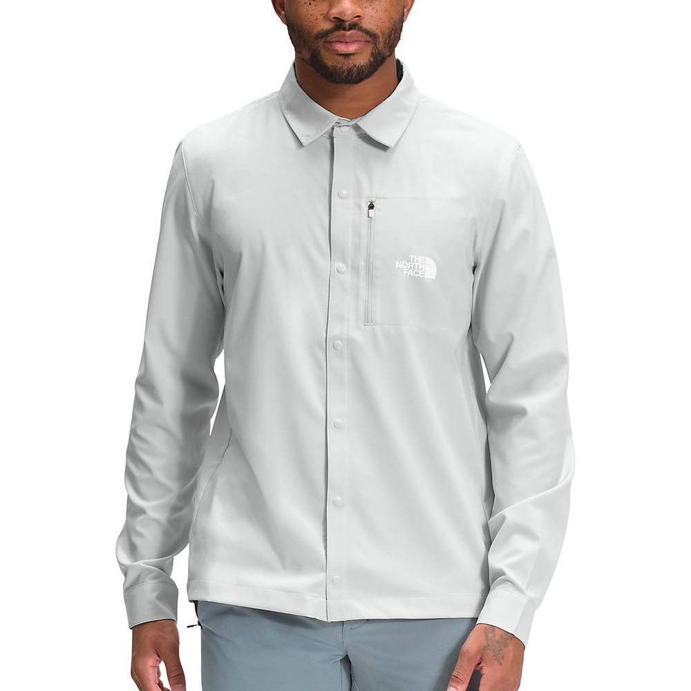 The North Face Men's First Trail UPF Long Sleeve Shirt - Tin Grey