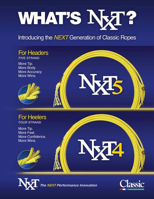 Classic NXT4 Heel Rope Tack - Ropes & Roping Classic
