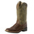 Old West Kids Square Toe Boot - Green/Brown- FINAL SALE KIDS - Footwear - Boots Old West   