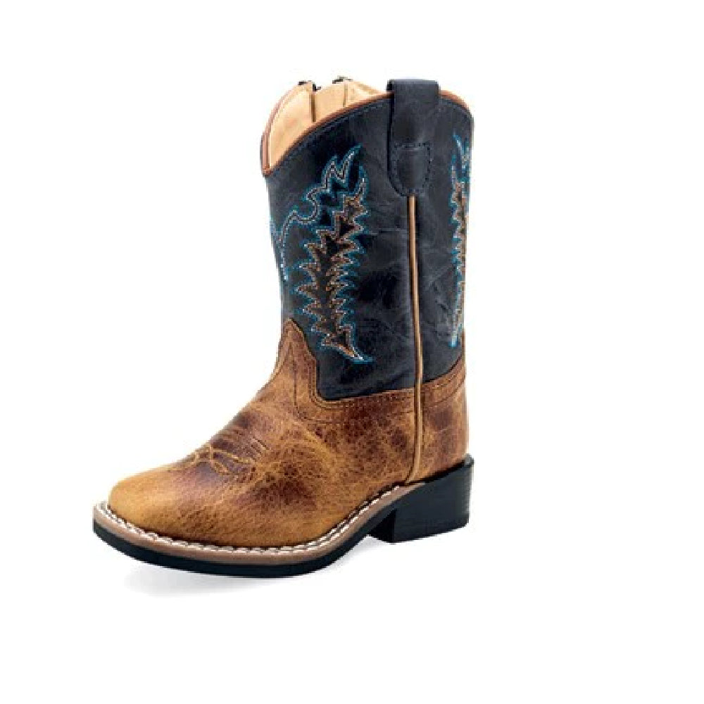 Youth square toe boots cheap