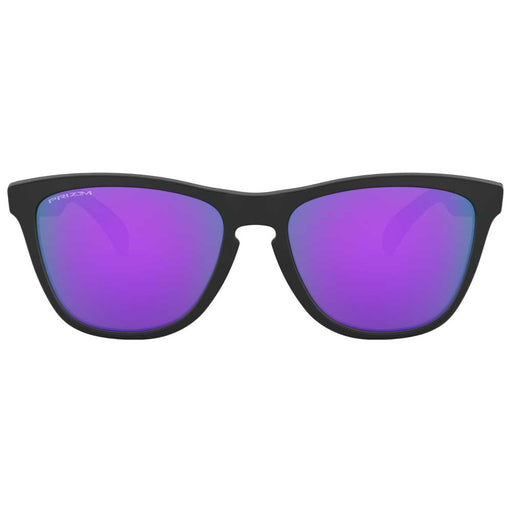 Oakley Frogskins Matte Black w/Prizm Violet Injected Sunglasses ACCESSORIES - Additional Accessories - Sunglasses Oakley   