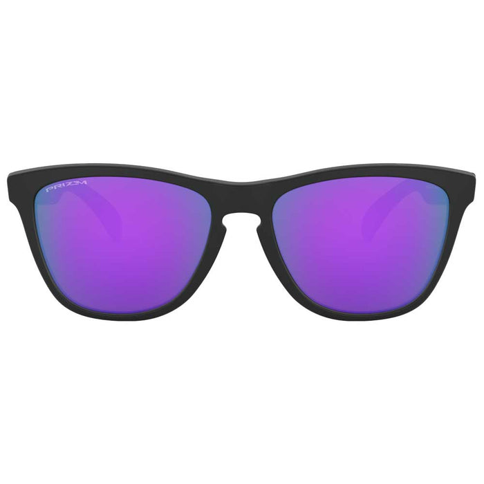 Oakley Frogskins Matte Black w/Prizm Violet Injected Sunglasses ACCESSORIES - Additional Accessories - Sunglasses Oakley   