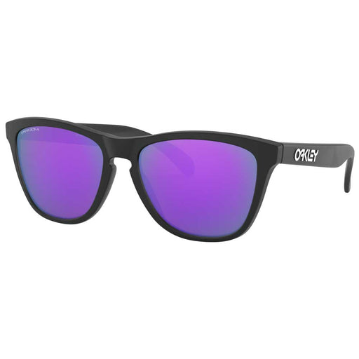 Oakley Frogskins Matte Black w/Prizm Violet Injected Sunglasses ACCESSORIES - Additional Accessories - Sunglasses Oakley   