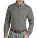 Panhandle Men's Performance Geo Print Shirt - Blue MEN - Clothing - Shirts - Long Sleeve Panhandle