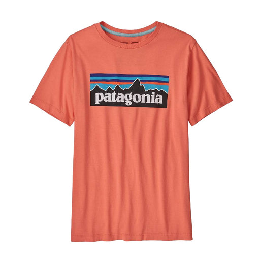 Patagonia Kid's Organic P-6 Logo Tee KIDS - Boys - Clothing - T-Shirts & Tank Tops Patagonia   