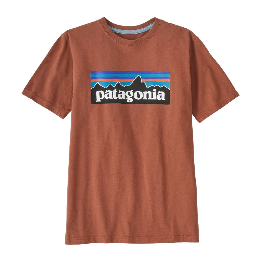 Patagonia Kid's Organic P-6 Logo Tee KIDS - Boys - Clothing - T-Shirts & Tank Tops Patagonia   