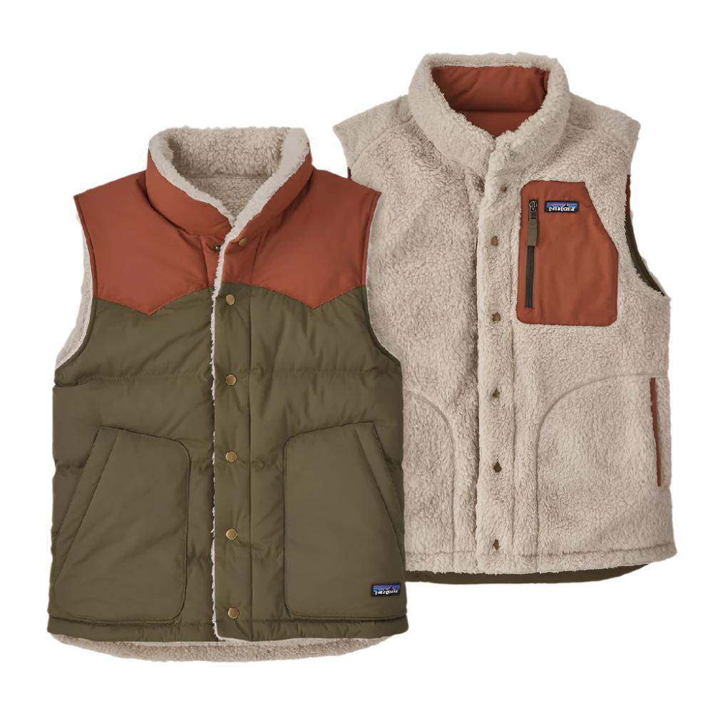 人気ブランドバ40代 Reversible Men's Patagonia Bivy Teskeys - Vest Down トップス