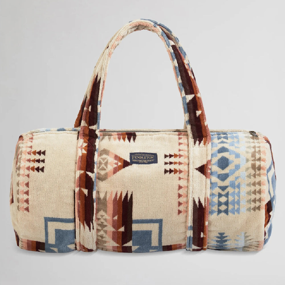 Pendleton Terry Cloth Duffel - Chief Joseph Rosewood ACCESSORIES - Luggage & Travel - Duffle Bags Pendleton   