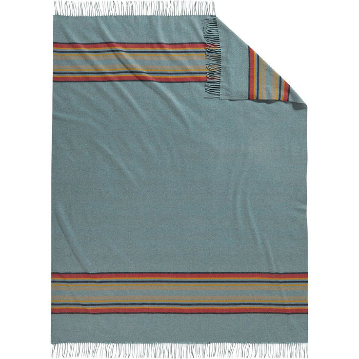 Pendleton 5th Avenue Throw - Green Heather HOME & GIFTS - Home Decor - Blankets + Throws Pendleton   