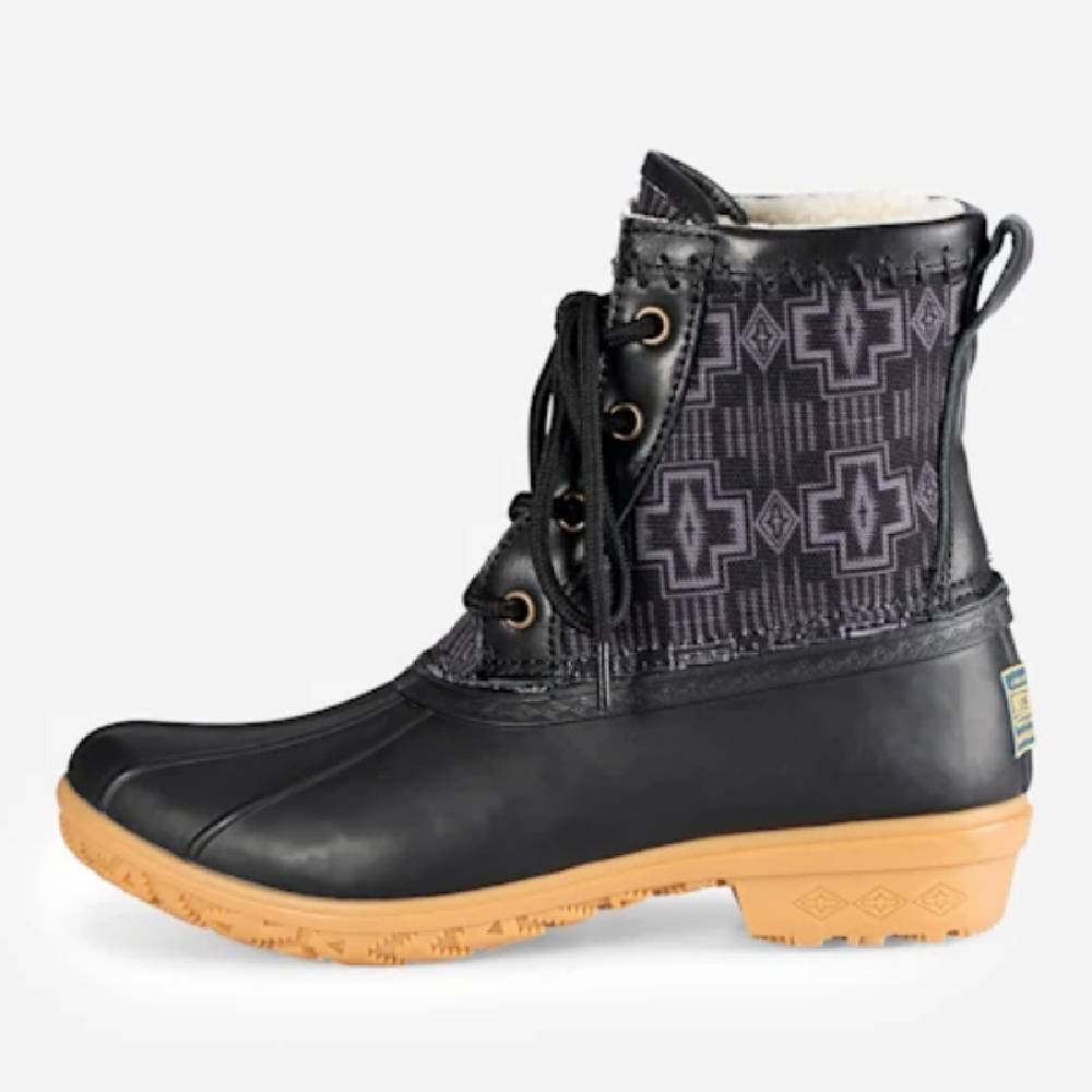 Harding Print Duck Boot - Black WOMEN - Footwear - Boots - Fashion Boots Pendleton   