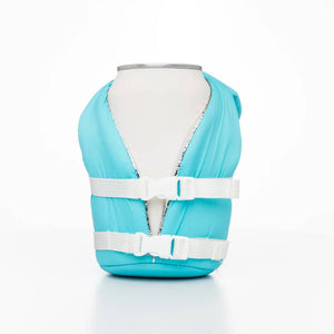 Beverage Life Vest - Sky Blue HOME & GIFTS - Gifts Puffin Coolers LLC   