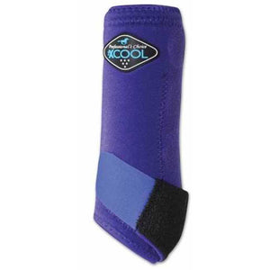 Professional's Choice 2XCool Sports Medicine Boot Tack - Leg Protection - Splint Boots Professional's Choice 2-Pack Front Small Purple