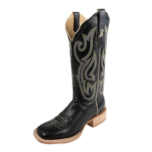 R. Watson Women's Ebony Calf Boot WOMEN - Footwear - Boots - Western Boots R WATSON   