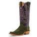 * R. Watson Forest Green Rough-Out Boot - FINAL SALE WOMEN - Footwear - Boots - Western Boots R Watson