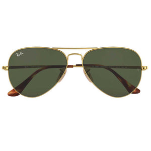 Ray-Ban Aviator Classic Green G-15 Sunglasses ACCESSORIES - Additional Accessories - Sunglasses Ray-Ban   