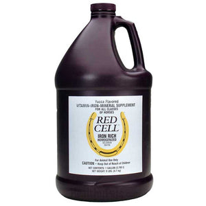 Red Cell Iron Supplement FARM & RANCH - Animal Care - Equine - Supplements - Vitamins & Minerals Horse Health Products 1 gallon  
