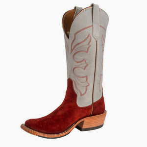 Rios of Mercedes Women's Hot Red Waxy Kudu Boot WOMEN - Footwear - Boots - Western Boots Rios of Mercedes Boot Co.   