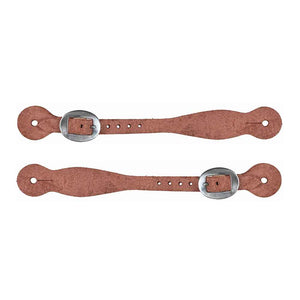 Teskey's Men's Roughout Trailblazer Spur Straps Tack - Spur Straps Teskey's   