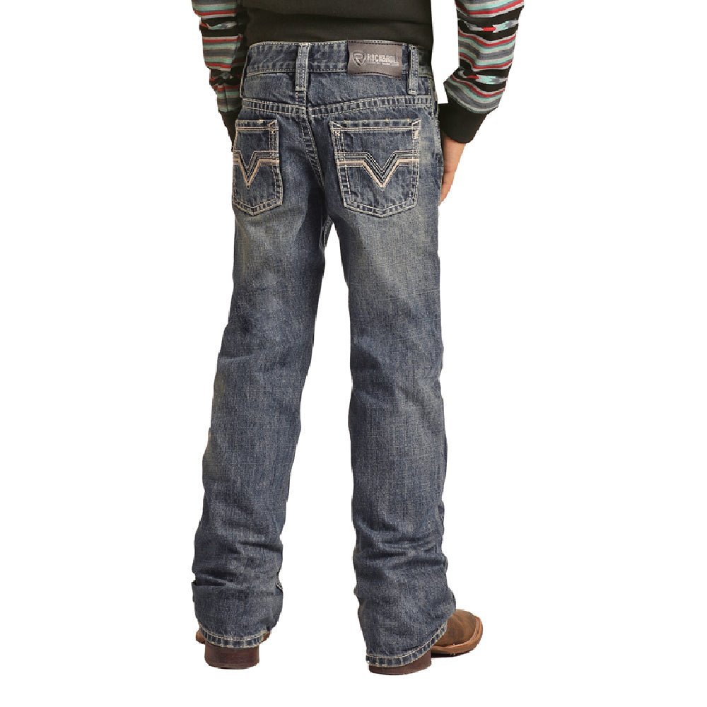 Rock Roll Denim Boy s Rope Stitch Jean FINAL SALE