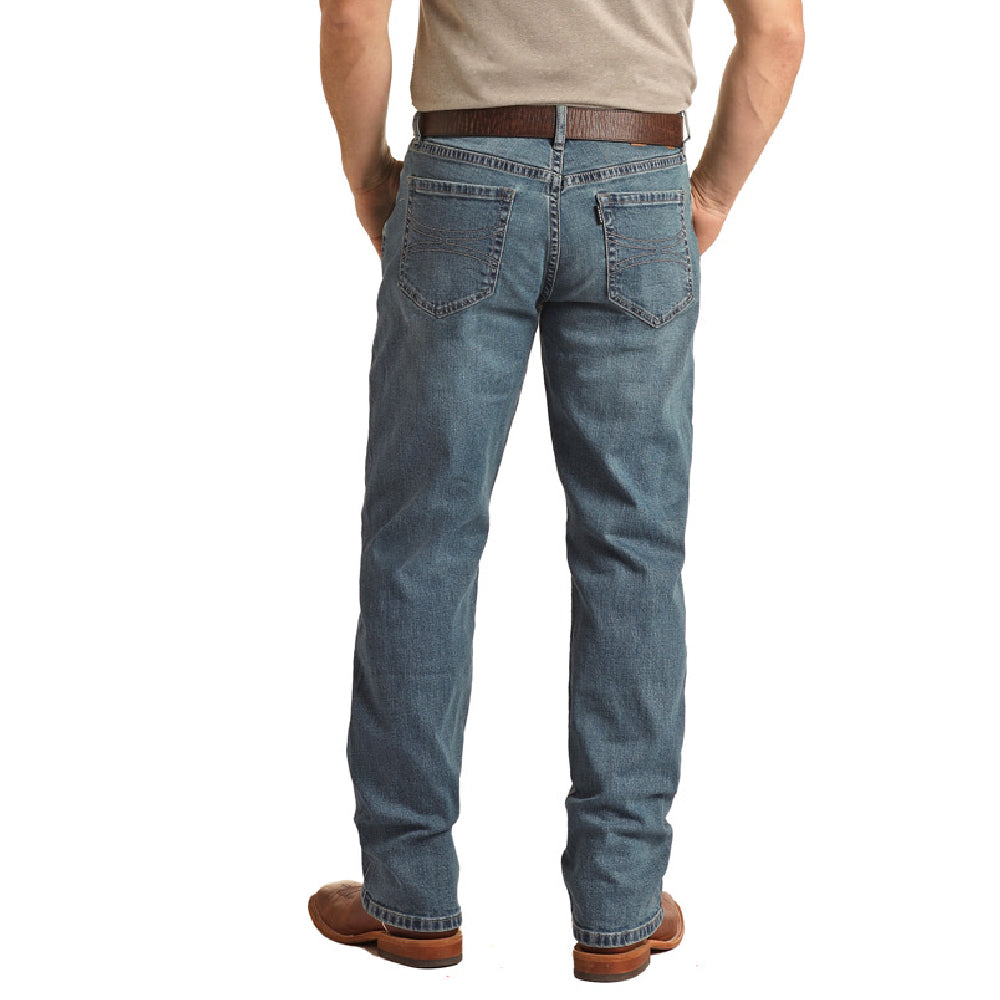 Rock & Roll Men's Double Barrel Stackable, MENS JEAN