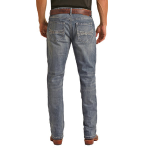 Rock & Roll Denim Hooey Double Barrel Stackable Jean - FINAL SALE MEN - Clothing - Jeans Panhandle   