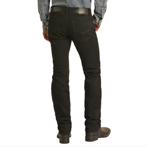 Rock & Roll Denim Men's Black Revolver Jean - FINAL SALE MEN - Clothing - Jeans Panhandle   