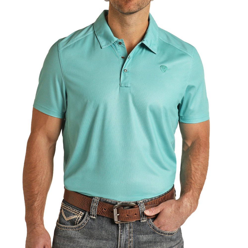 Rock & Roll Denim Men's Polo Shirt MEN - Clothing - Shirts - Short Sleeve Shirts Panhandle   