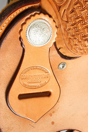Trophy Roping Saddle #36 CUSTOMS & AWARDS - SADDLES TESKEY'S SADDLERY LLC   