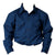 Roper Boy's Pearl Snap Western Shirt -  Solid Blue KIDS - Boys - Clothing - Shirts - Long Sleeve Shirts Roper Apparel & Footwear   
