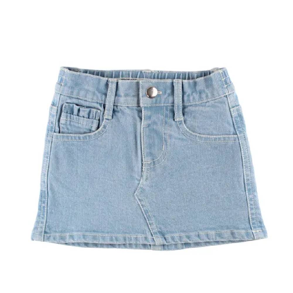 Ruffle Butts Girl's Jean Skirt KIDS - Girls - Clothing - Skirts RUFFLE BUTTS/RUGGED BUTTS   
