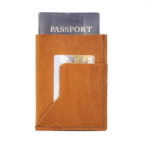 Rustico Passenger Leather Passport Sleeve ACCESSORIES - Luggage & Travel RUSTICO Buckskin  