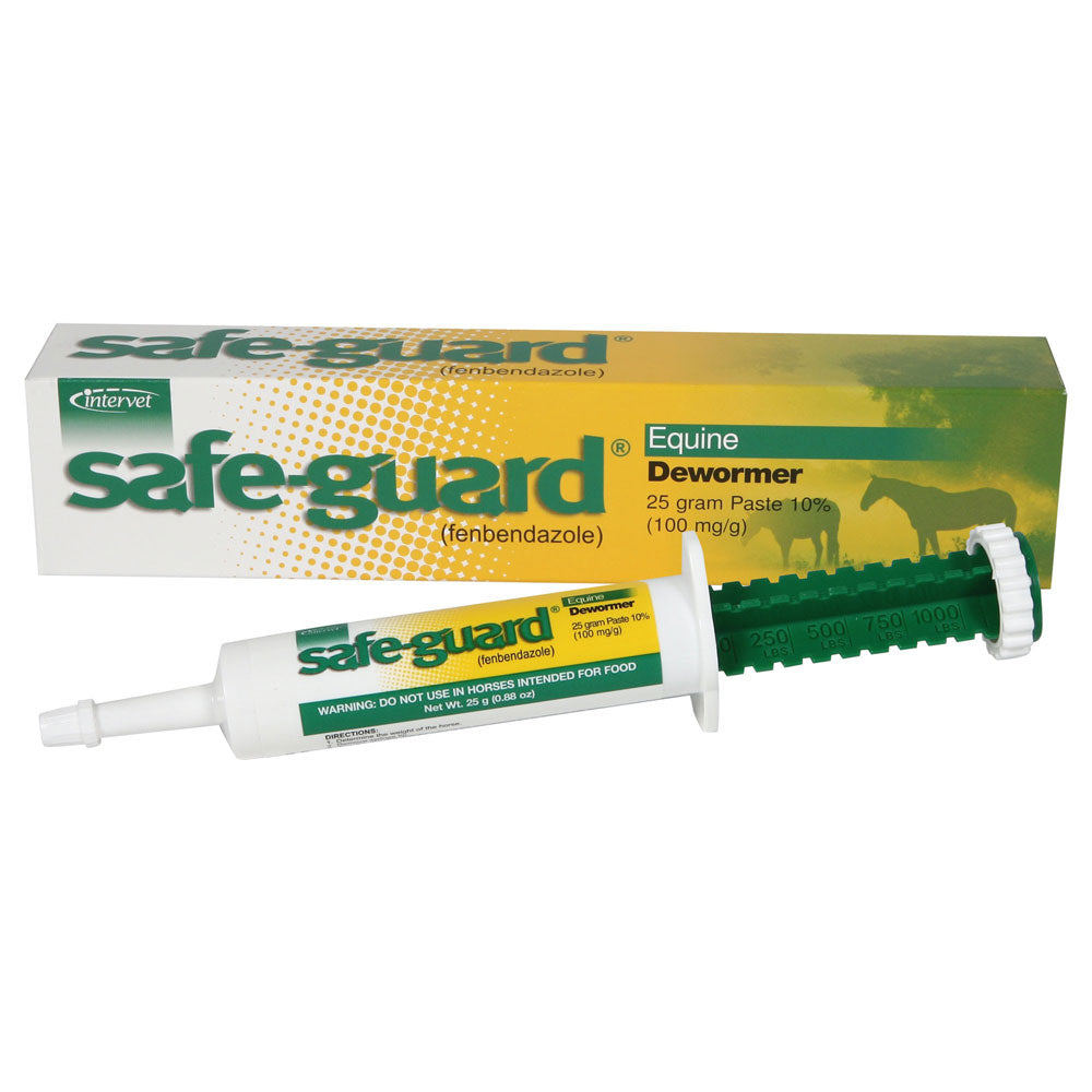 Safe-Guard Paste (fenbendazole) Equine - Dewormer Safeguard 25 g  