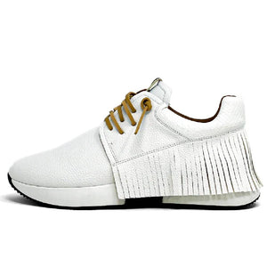 White Pepa Sneaker - FINAL SALE* - 6.5 WOMEN - Footwear - Sneakers & Athletic ShuShop   